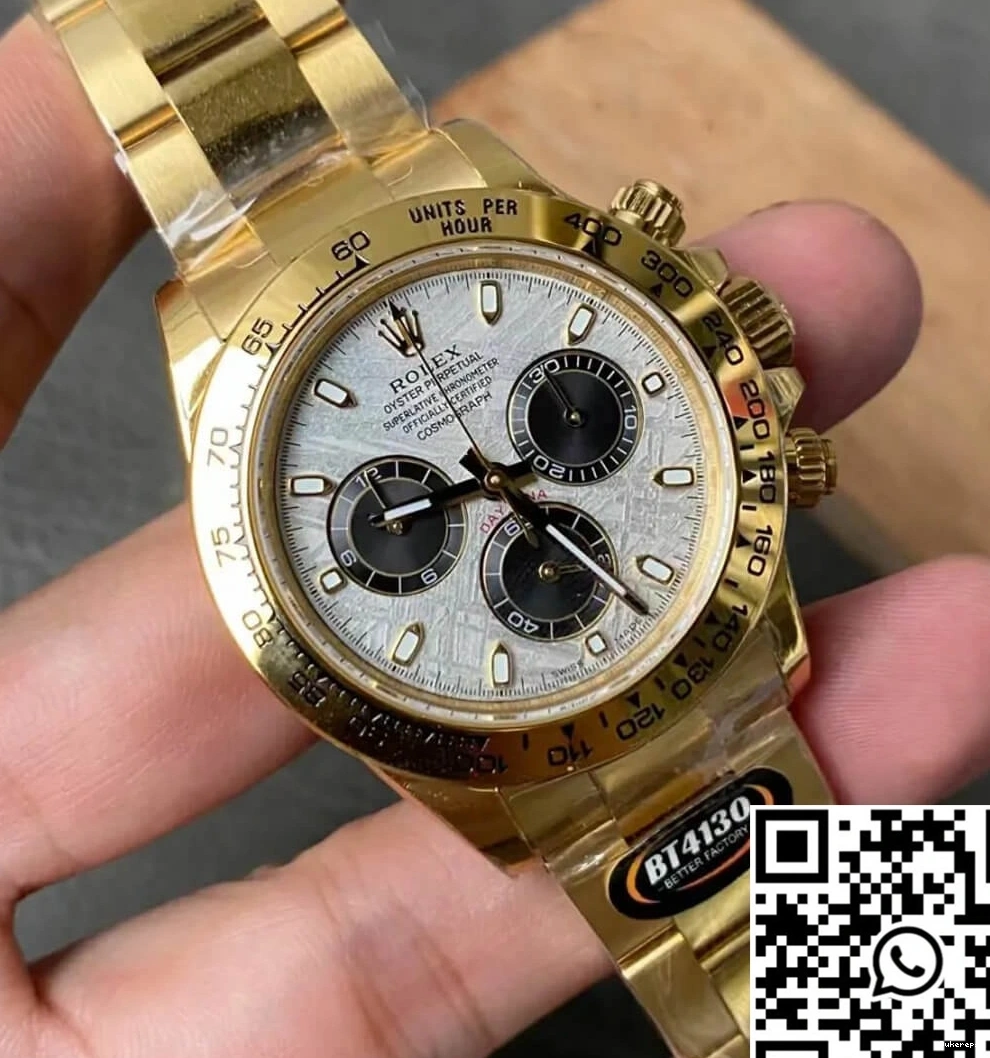 Factory Rolex Yellow BT Daytona M116508-0015 Gold 0311